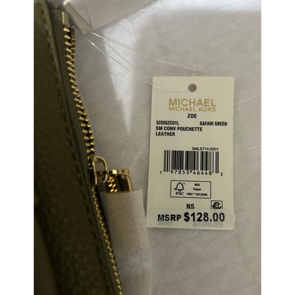 NEW: Michael Kors Zoe Small Convertible Pochettte - Picture 5 of 5